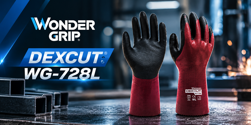 ถุงมือกันบาด Wonder Grip WG-728L DEXCUT