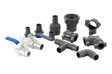 Clamp Type Aluminum Alloy Fittings