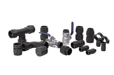Quick Thread Aluminum Alloy Fittings